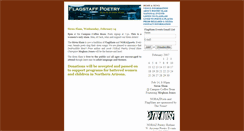 Desktop Screenshot of flagstaffpoetry.com